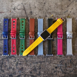 Leather watch straps